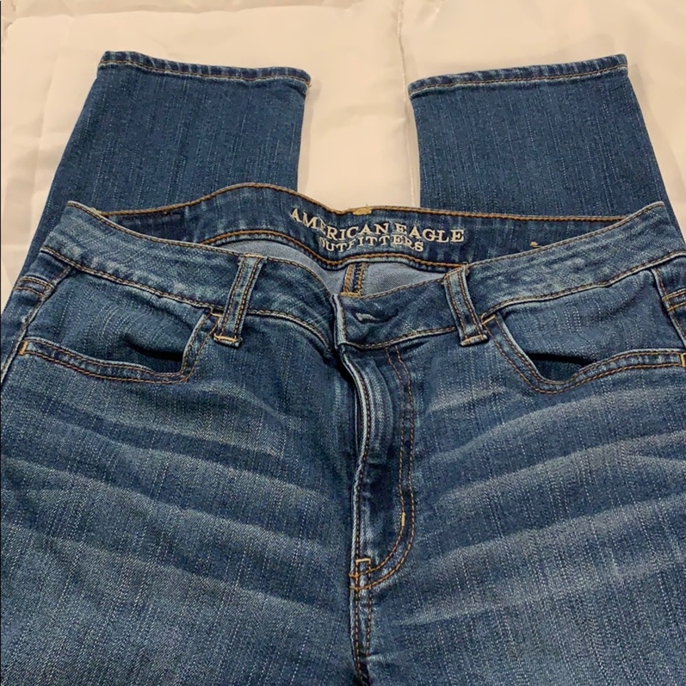High rise Jegging Crop